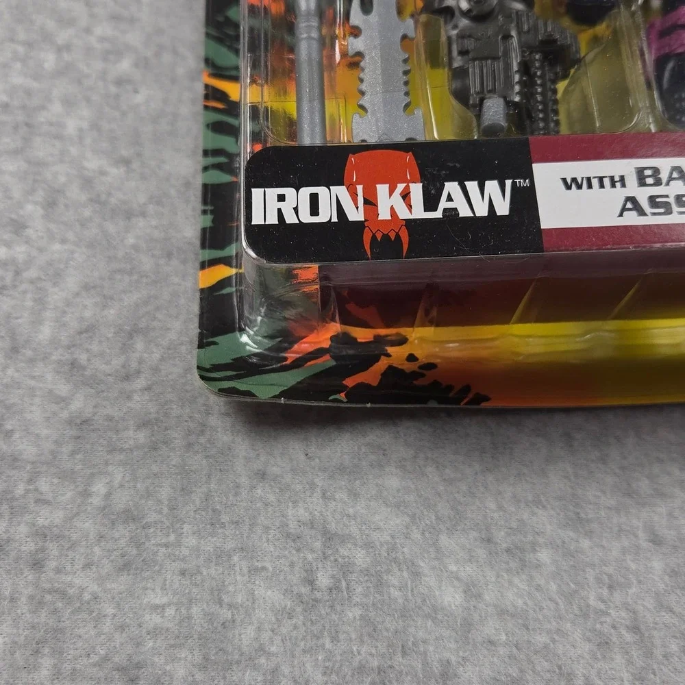 GI Joe Extreme Iron Klaw Action Figure 1995 Kenner Vintage New Sealed